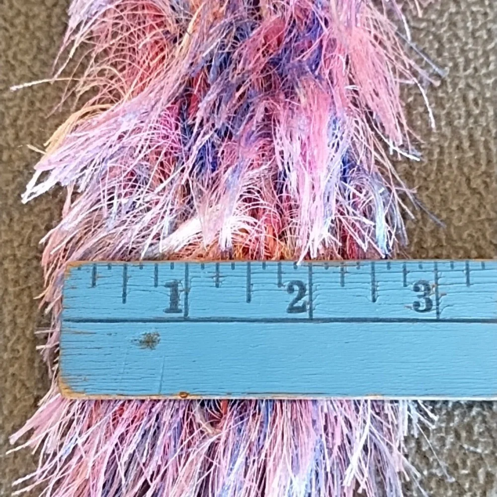Handmade eyelash knit